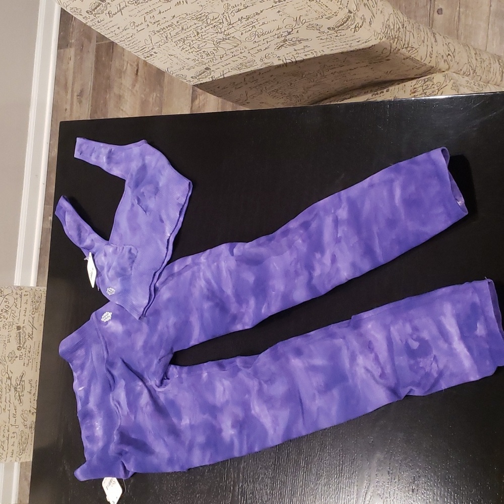 NWT! Free People Good Karma  legging and bra